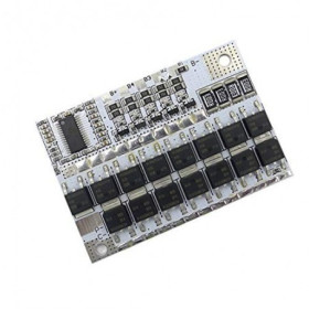 BMS modul kiegyenlítéssel, 5S, beállítható 3S, 4S lítium