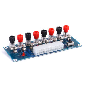 Asztali ATX tápegység csatlakozómodul, XH-M229, 24 tűs