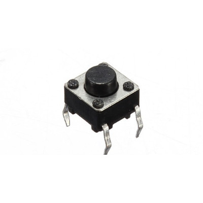 Button PCB, Mini, 6x6x5, 4 pins