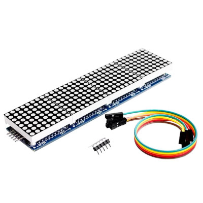 Modul matrice LED 4x MAX7219 rosu 8x8