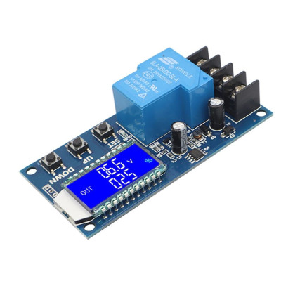 Lithium-Ladeschutzmodul, 6-60V, 30A, Display
