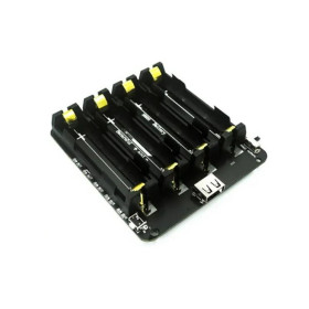 Powerbank 18650 module, 4P, 5V and 3V output, for development