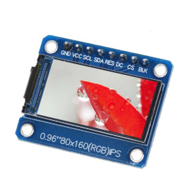 Display TFT IPS 0.96 SPI ST7735 80x160