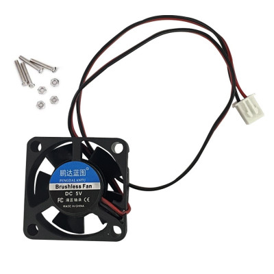 Fan 5V Raspberry Pi 3030 30x30x10mm with screws