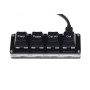 Programmer keyboard, 4 keys, RGB LED, Type-C