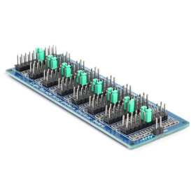 Programmable resistance board, 8 decades, 0-9999999.9 Ohm, SMD
