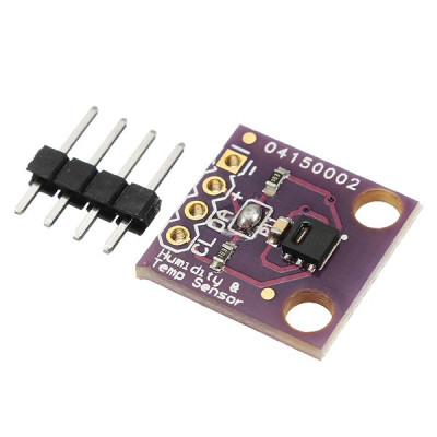 Hőmérséklet- és páratartalom-érzékelő, HTU21D, I2C, 1.5-3.6V