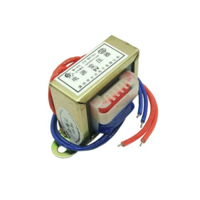 220 VAC - 9 VAC transzformátor, 1 W, rézmaggal