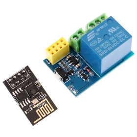 Relay module with ESP-01 WiFi board