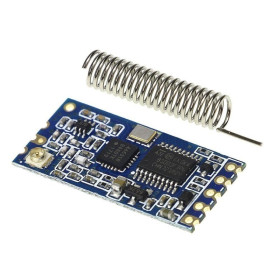 Radio serial communication module, 433MHz, HC-12, SI4438, 1km
