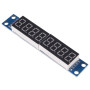 Display module 8 digits, 7 segments, MAX7219, 3.3-5V