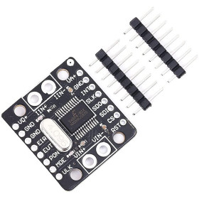 Senzor putere bidirectional CS5460A cu ADC si serial