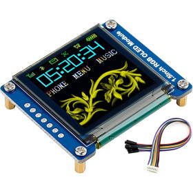 Modulo display OLED, RGB, 1,5 pollici, 65K colori, 6 bit