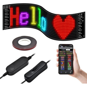 Advertising Panel Module, RGB Display, 37x9cm, 16x64