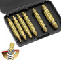 Set di 6 estrattori per viti, HSS 4341, 2-12 mm