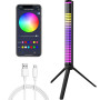 RGB LED bar, 3D, sound control, music, VU meter, adjustable