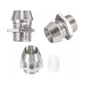 LED-Halterung 5 mm, Metall, mit Kunststofftrenner