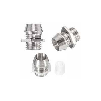LED-Halterung 5 mm, Metall, mit Kunststofftrenner