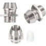 LED-Halterung 5 mm, Metall, mit Kunststofftrenner