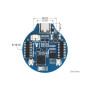 Placa dezvoltare cu kerek kijelző, Raspberry RP2040, LCD 1.28