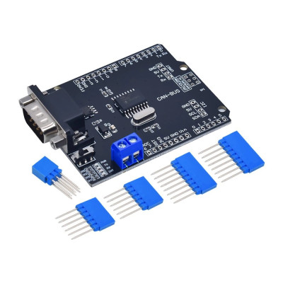 Shield CAN BUS V2.0B MCP2515 pentru Arduino UNO