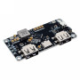 Modulo QC3.0, doppio USB, tipo C, MicroUSB, 3,7 V a QC3.0 5 V