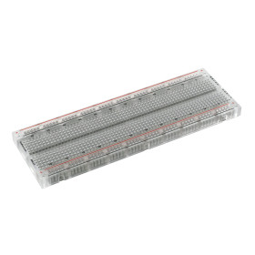 Breadboard MB102, 830 points, Transparent