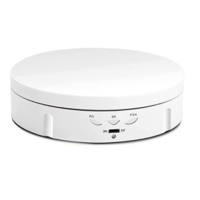360 degree rotating base, product display, USB and battery