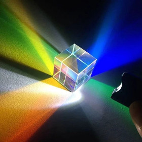 Cub prisma optica X-Cube BK7 K9 15 mm