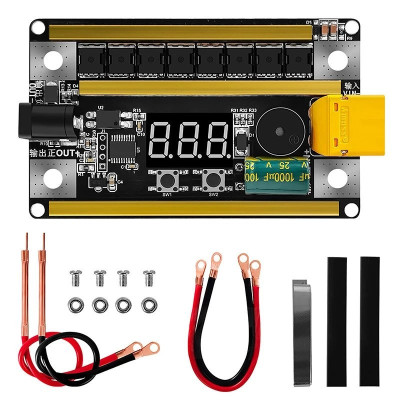 Modulo di saldatura a punti, 12 V CC, regolabile, azionato da