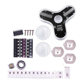 Kit fai da te Fidget Spinner, con LED, SMD