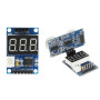 Modul afisare distanta pentru HC-SR04 cu LED