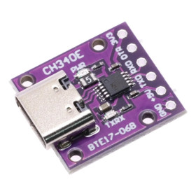 Modul USB la TTL CH340E Type C 3.3V 5V