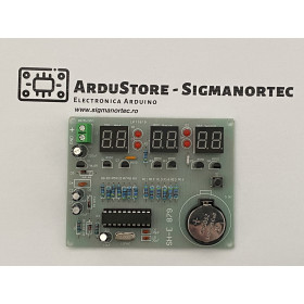 Kit ceas electronic DIY AT89C2051 cu display