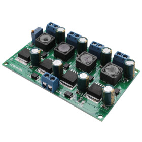 Abwärtsmodul, 4 Ausgänge, 4,5–30 V auf 3,3 V–5 V–12 V – ADJ