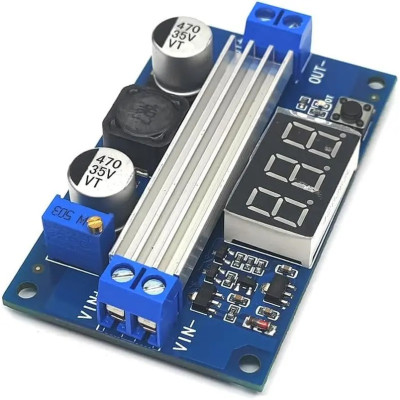 Modulo boost LTC1871 con display, 3,5-30 V, 9 A