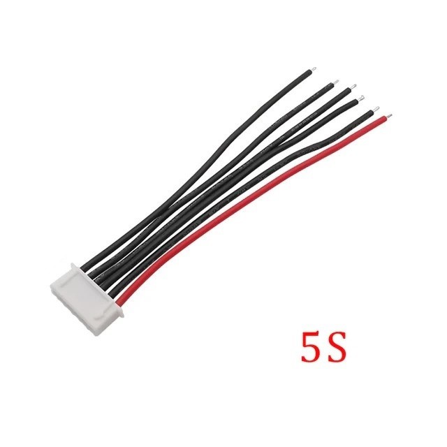 Balanced plug 5S XH2.54 6P cable 10cm 22AWG