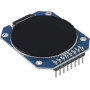 Kerek LCD kijelző modul, 240x240, 1,28 hüvelyk, 3,3 V, SPI