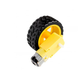 Kit motor reductor TT 3-6V cu roata 65mm
