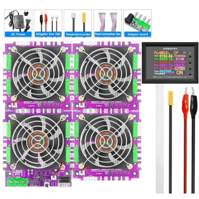 Electronic load module 600W, DL24MP, with Monitor, USB and