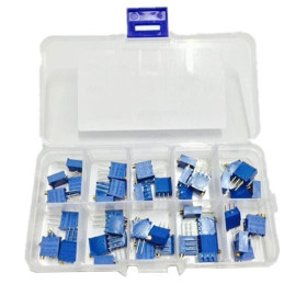 Potentiometer Kit 3296, 50 pieces, 10 values