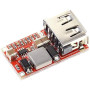 Feszültségcsökkentő modul, USB, 6-24V-ról 5V-ra, 3A