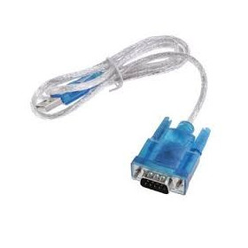 USB - DB9 Tata adapter, 9 tűs, RS232, HL-340