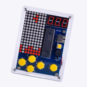 DIY retro game console kit, with case