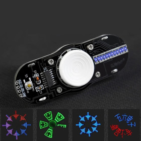 Kit fai da te Fidget Spinner, SMD, animazioni LED
