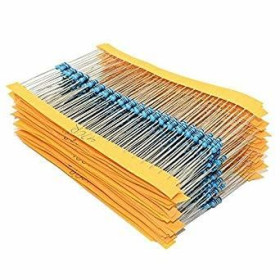Kit rezistori 1/4W 600 bucati 10R-1M