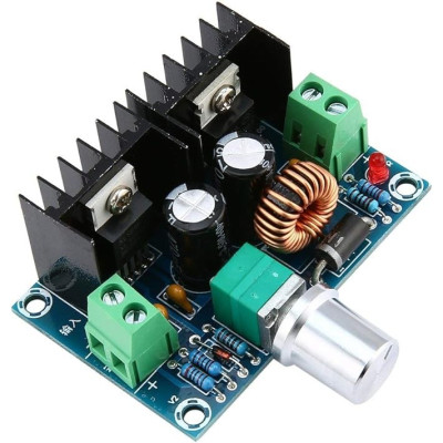 Feszültségcsökkentő modul, XH-M401, 4-40V - 1,25-36V, 8A, 200W