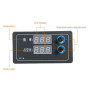PWM jelgenerátor modul, panel, 1-100KHz, 0-100%, 7-24V