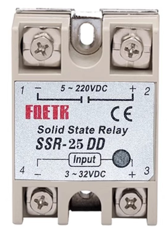 Solid State Relay SSR-25DD 25A DC-DC 5-200VDC