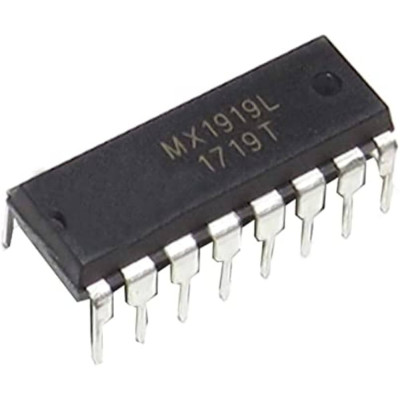 IC MX1919, motor driver, DIP-16